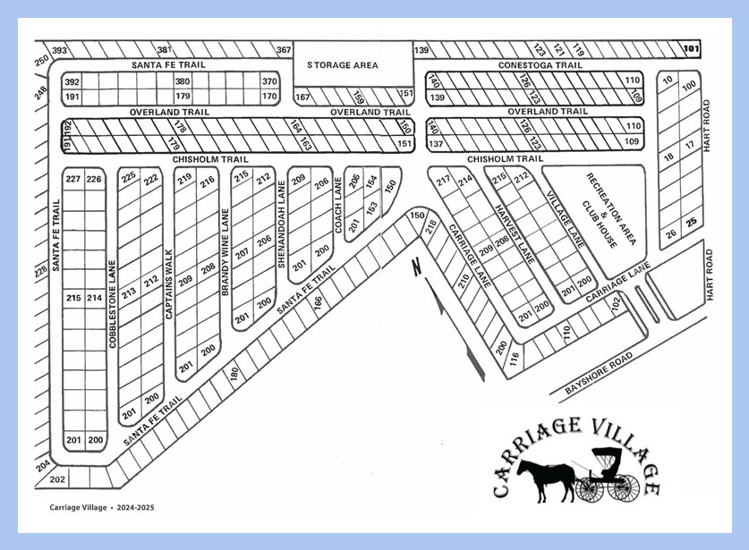 Carriage Village Community Map